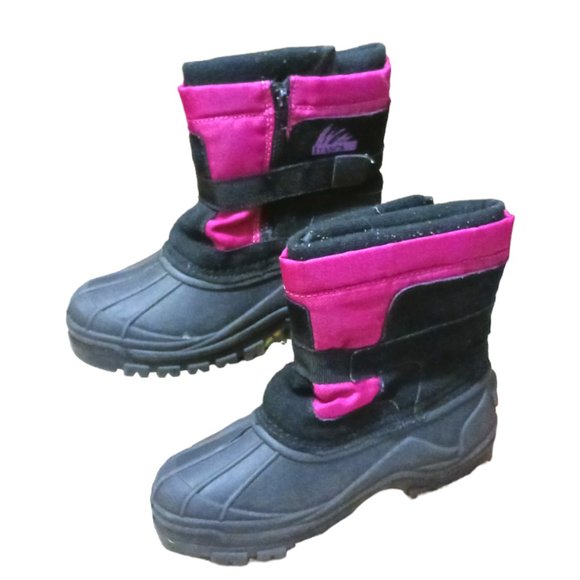 Itasca Snow Stomper pink black Boots for G… - Picture 3 of 9